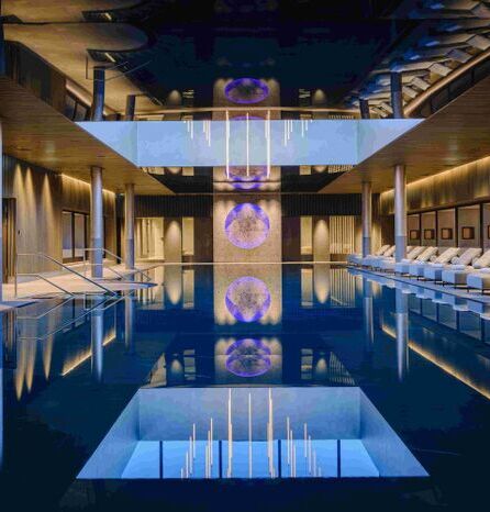 The new 4 elements spa by Althoff on Lake Tegernsee
