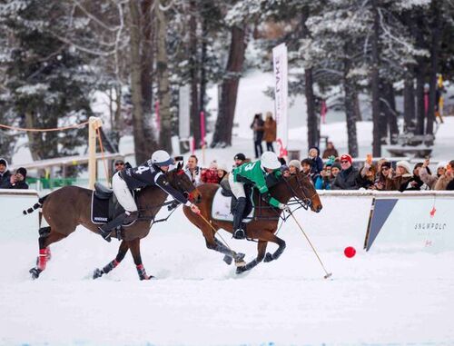 Hochtrabend: Snow Polo World Cup in St. Moritz