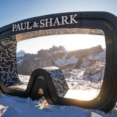 Ski meets Shark: Paul & Shark docks in Cortina