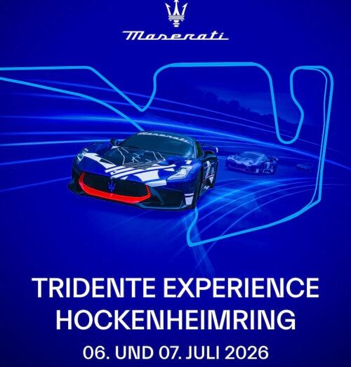 Let&rsquo;s go racing: Maserati Tridente Experience at the Hockenheimring