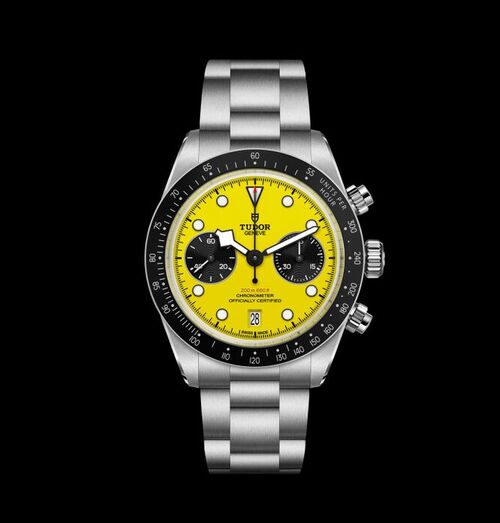 Tudor shows its colours with the Black Bay Chronograph Bumblebee