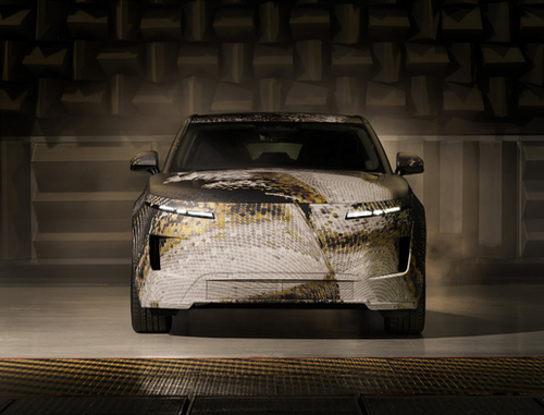 A creative game of hide-and-seek: the Range Rover GT