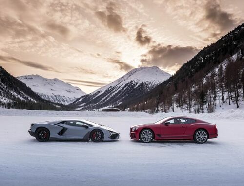 Speed? Date! Bentley meets Lamborghini