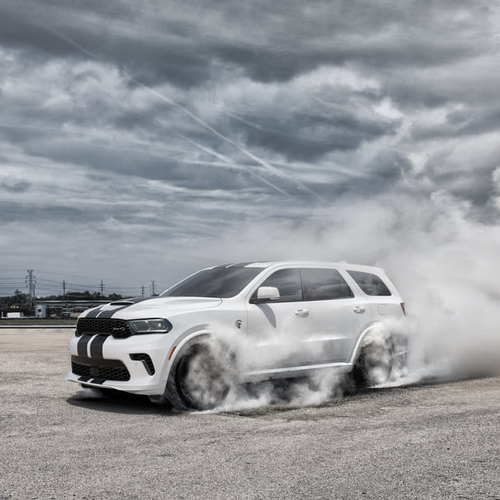 Der S&auml;belzahntiger: Dodge Durango SRT Hellcat
