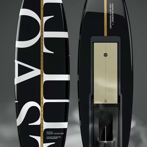 LIND and Cesar Equipment launch an e-surfboard