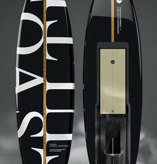 LIND and Cesar Equipment launch an e-surfboard