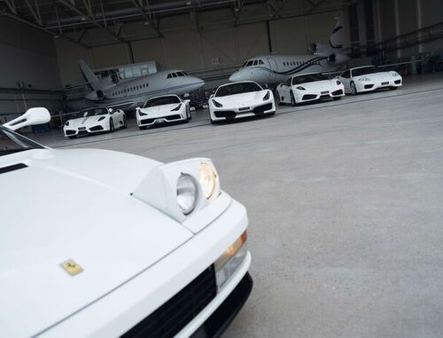 Ferrari: The White Collection