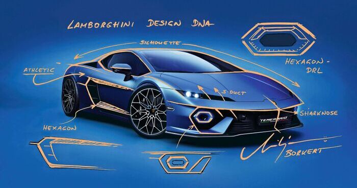 Lamborghini Temerario: The Shape of Adrenaline | ramp.space