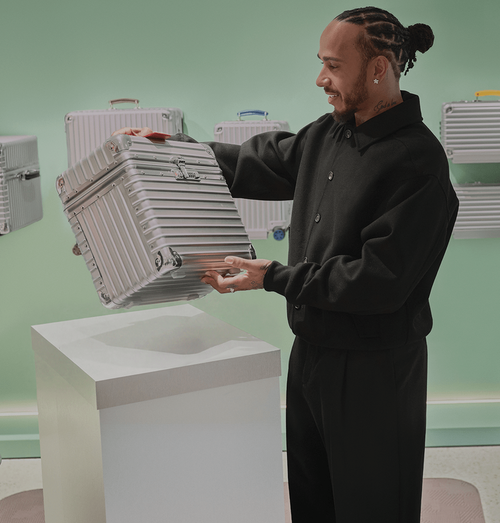 Boxenstopp in der Flagship-Boutique von RIMOWA