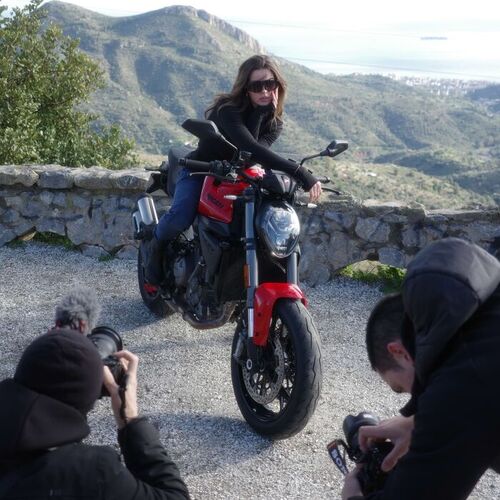 "A Ducati has to be red - and bold!"