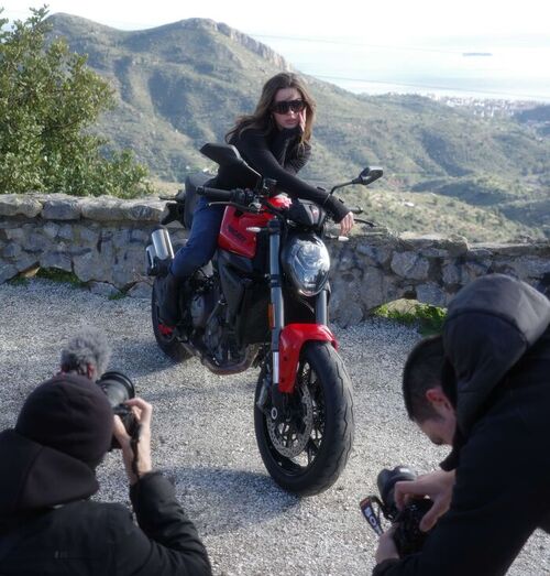 "A Ducati has to be red - and bold!"