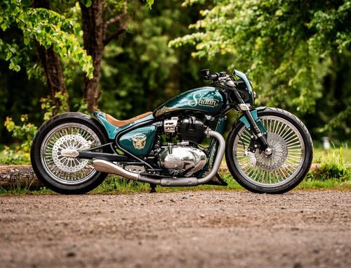 Royal Enfield Shotgun 650 wins custom bike competition