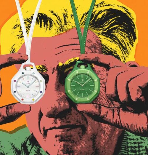 Audemars Piguet x Swatch present the "Royal Pop"