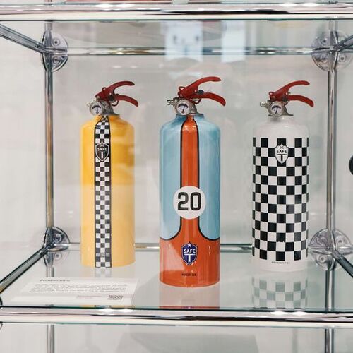 Feuerl&ouml;scher Safe-T: Bombenidee