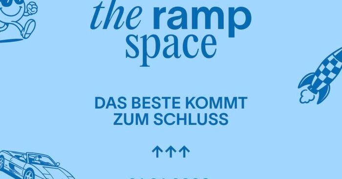 Below Ramp Space Sale @ the ramp space: Leise gehen? Nicht unser Stil. | ramp.space