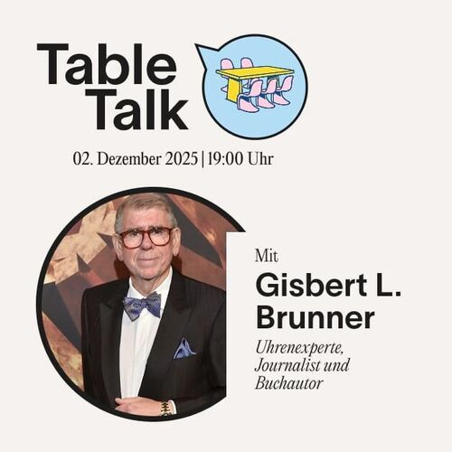 Table Talk mit Gisbert L. Brunner