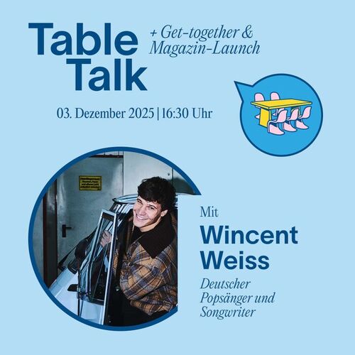Exklusiver Table Talk und anschlie&szlig;endes Get-together mit Wincent Weiss