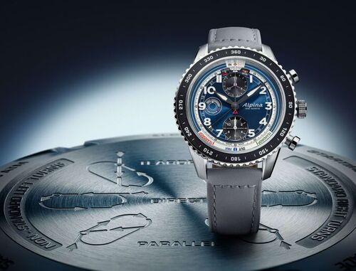 Calmly on an inbound course with the Alpina Startimer