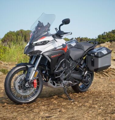 The new freedom of the Ducati Multistrada V4 Rally