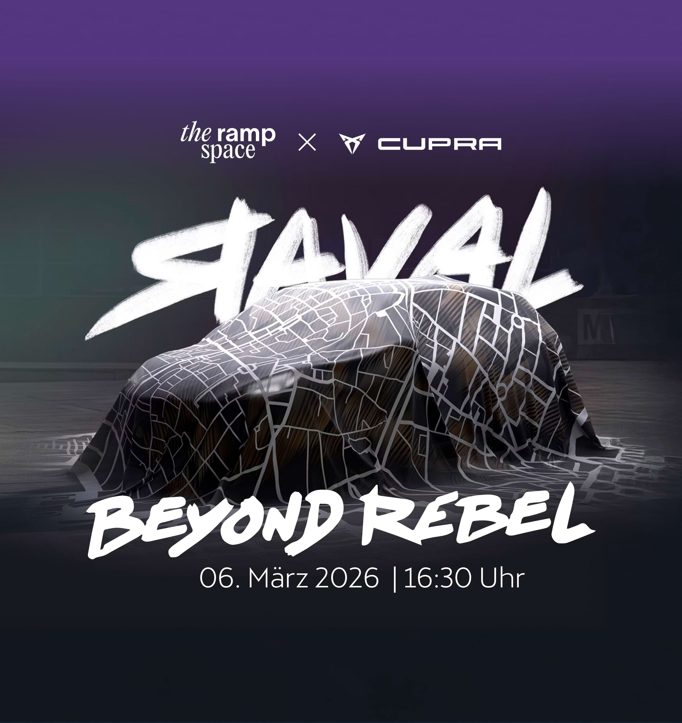 the ramp space x CUPRA Raval: Beyond Rebel