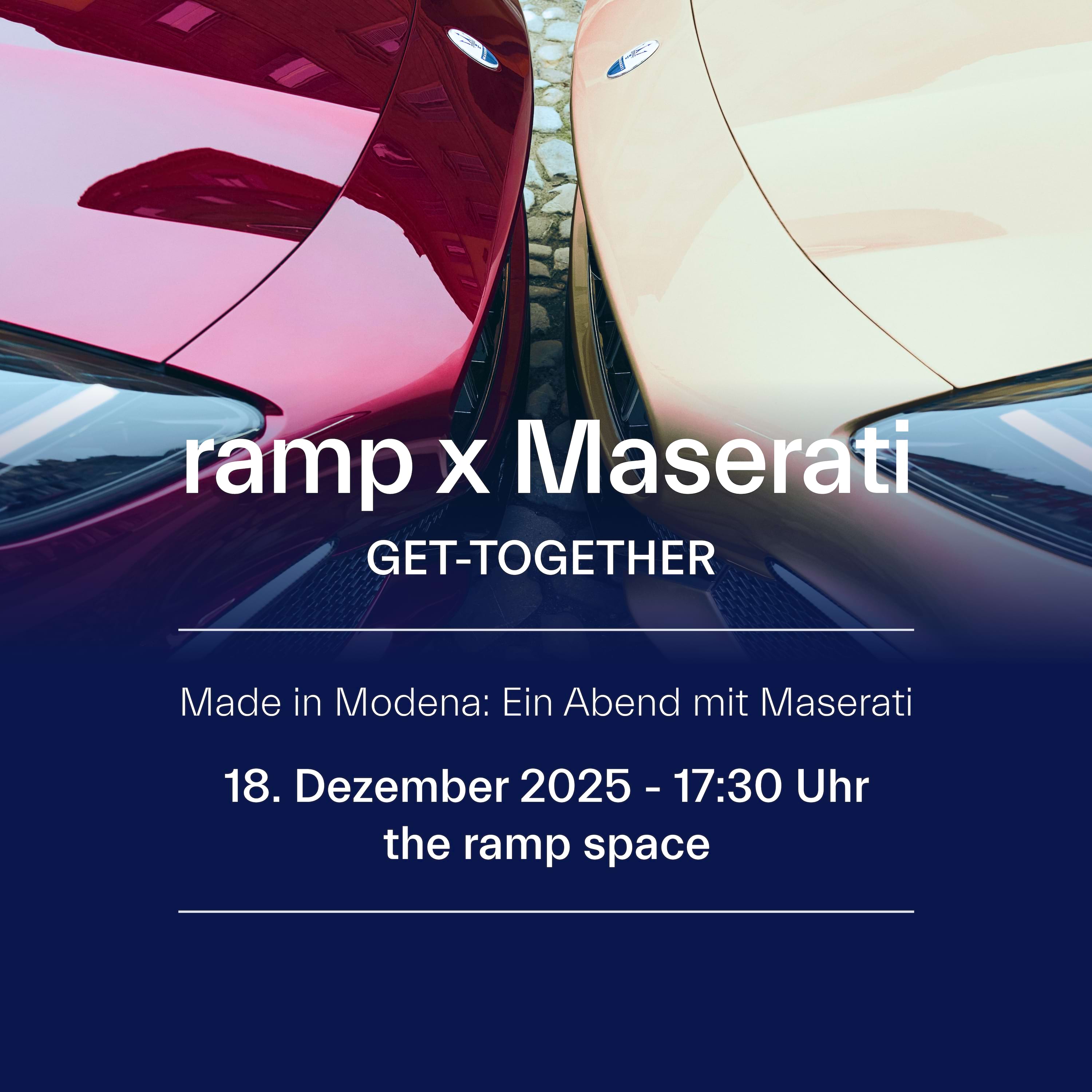 ramp x Maserati Get-Together